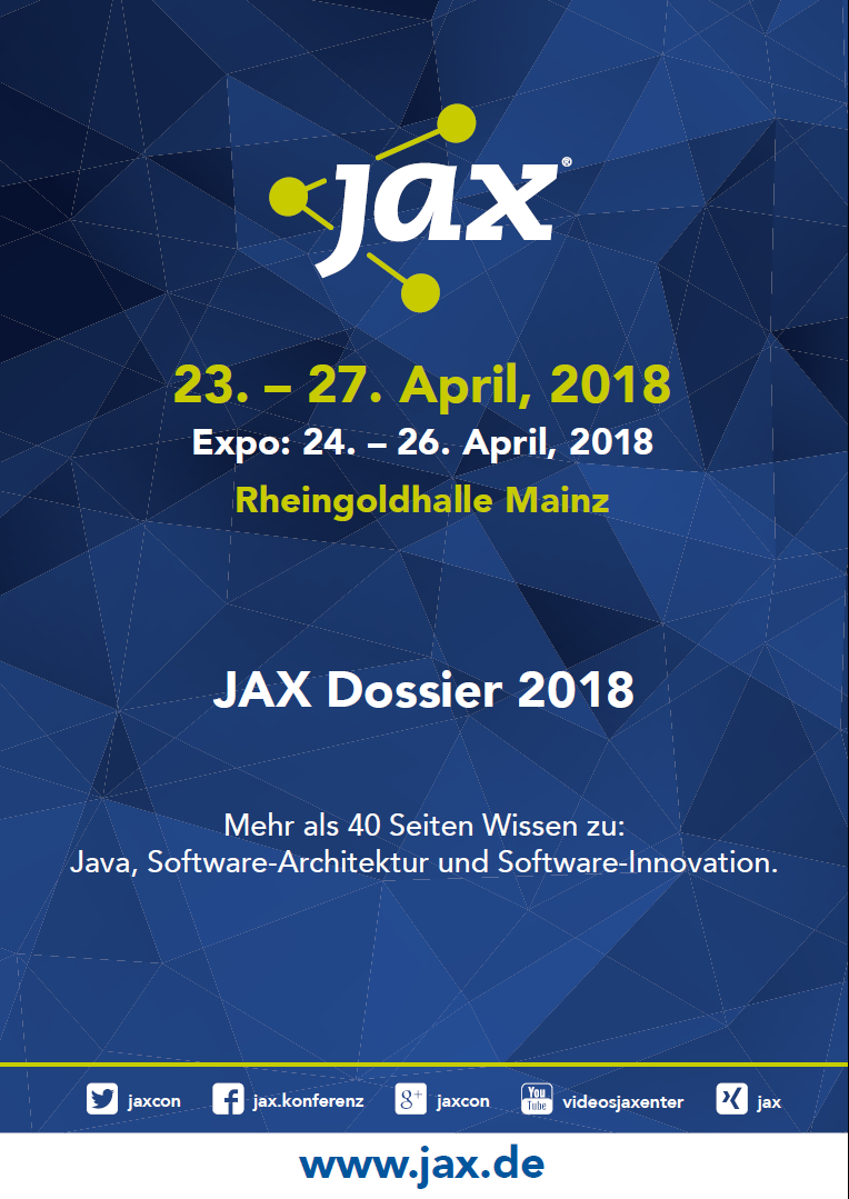 Mehr als 40 Seiten zu Wissen zu: Java, Software-Architektur und Software-Innovation.