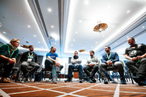 Photo von Arne Limburg und Power-Workshop-Teilnehmer